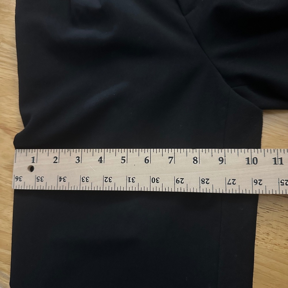 Calvin‎ Klein Black Ankle Dress Pants Womens 2 Stretch Tapered - Picture 11 of 14